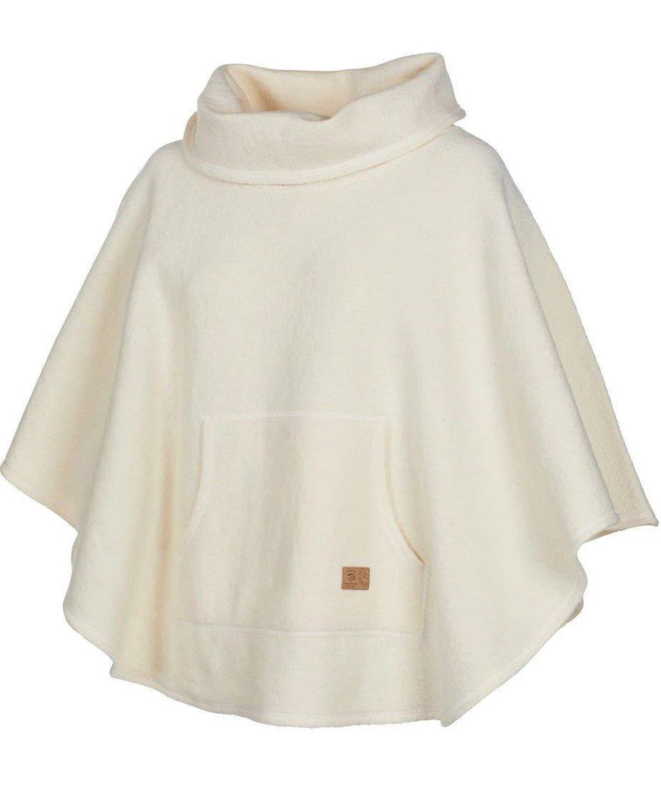 ivanhoe of sweden humla poncho natural white