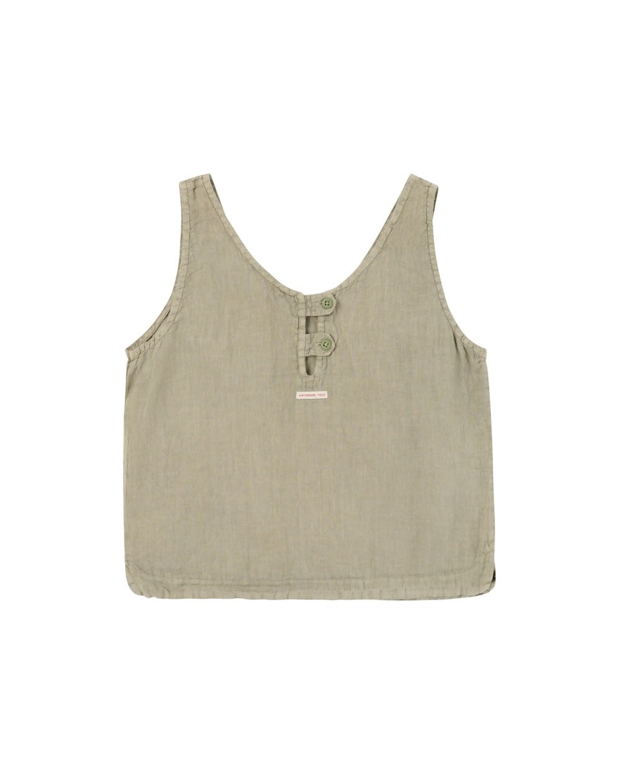 Safari Linen Top Women