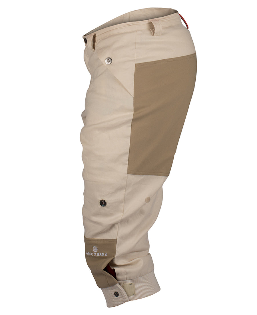 Vagabond Knickerbockers for men in Desert Sand by Amundsen Sports for Aktiv left sideview