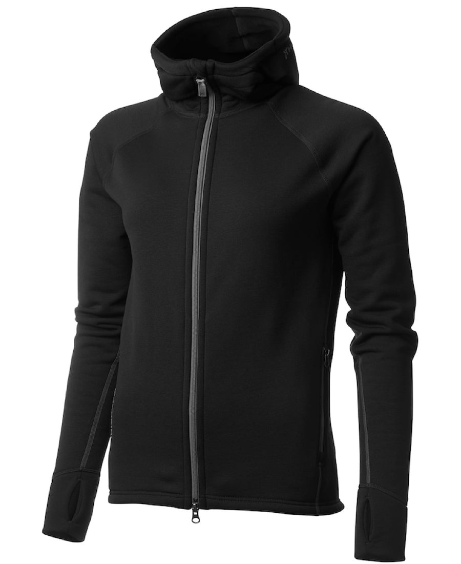 women's power houdie (zip-up hoodie) by houdini for aktiv scandinavian clothing and outdoor wear