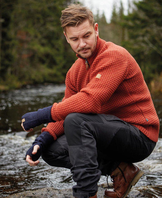 Moritz Half Zip Sweater Men