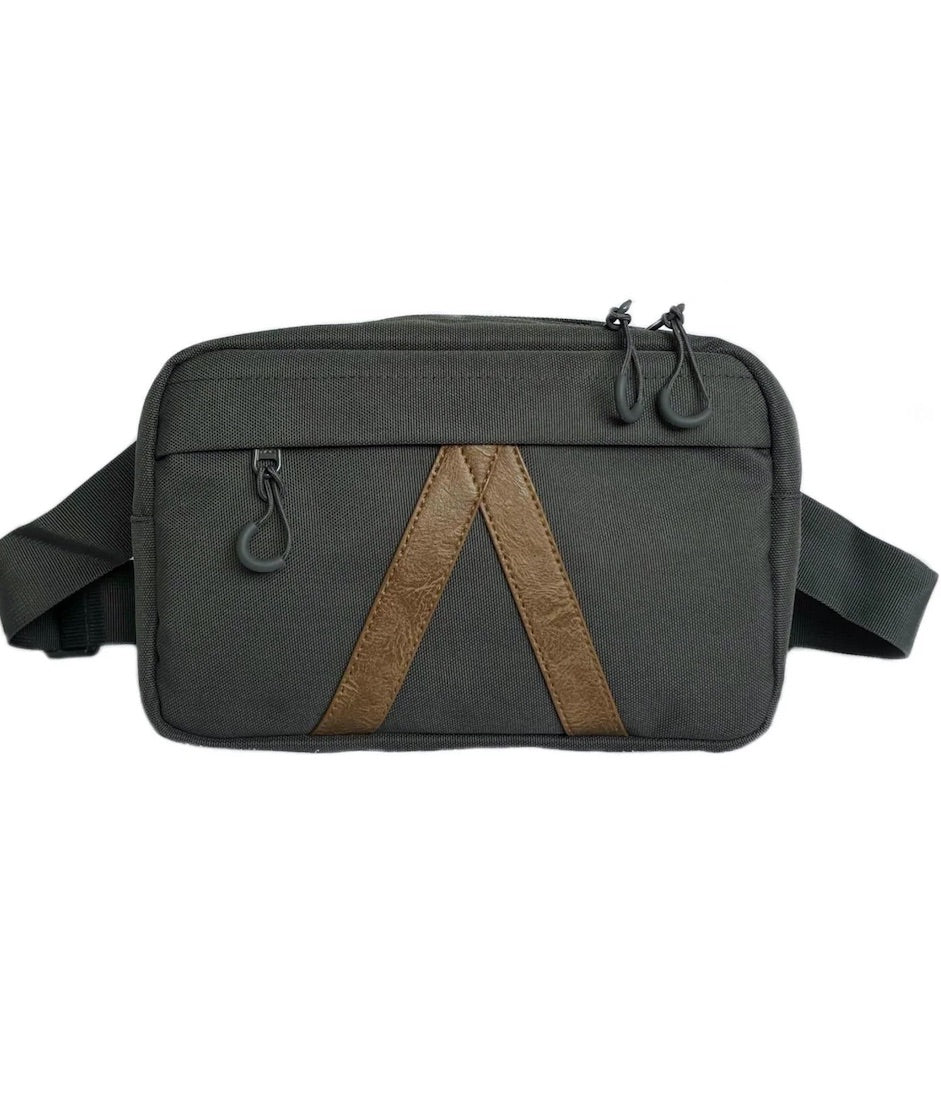adventurist backpacks co summit sling bag charcoal