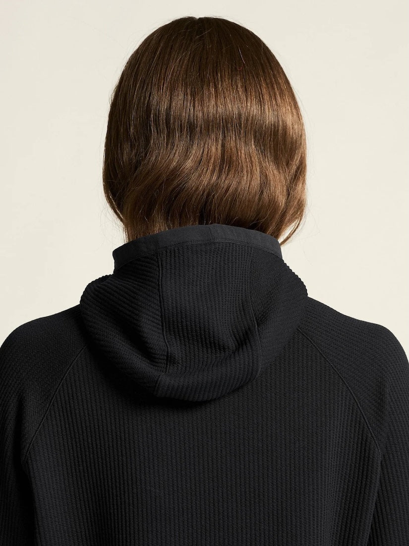 Grid Hood Women