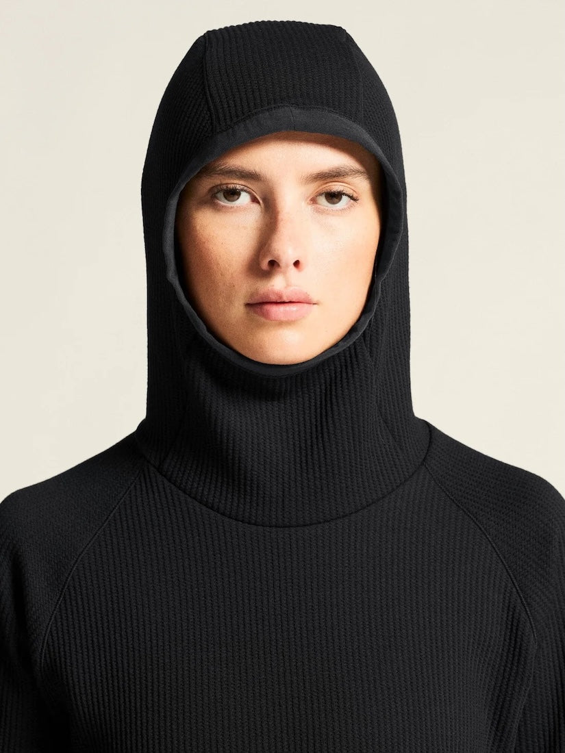 Grid Hood Women