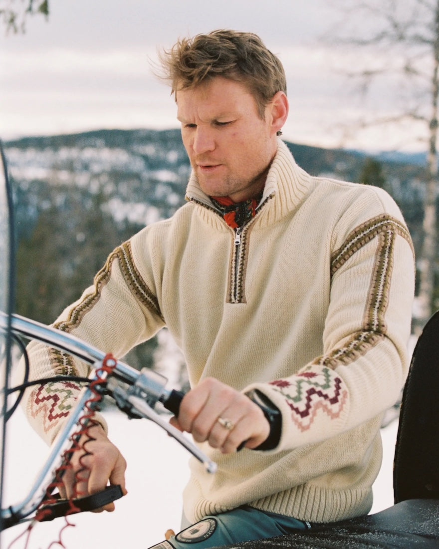 Goffa Half Zip Sweater Men