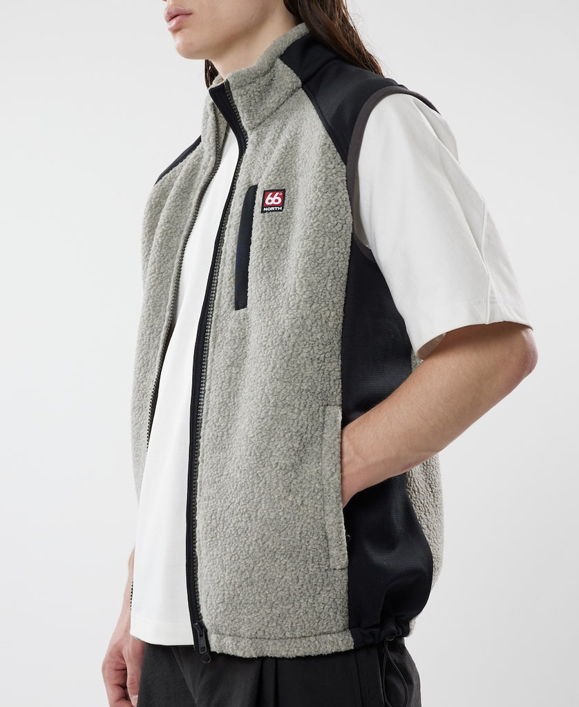 Tindur Shearling Vest Men – Aktiv