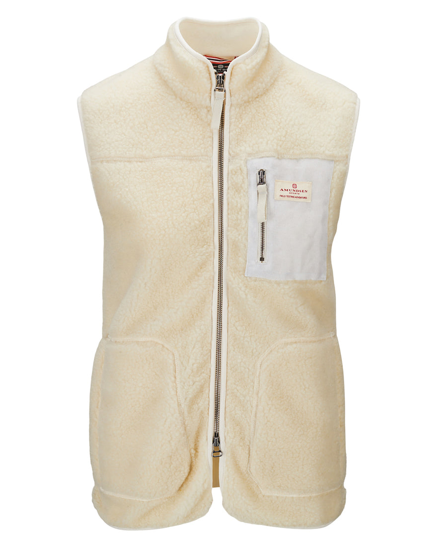 Heroes Wool Fleece Vest Women