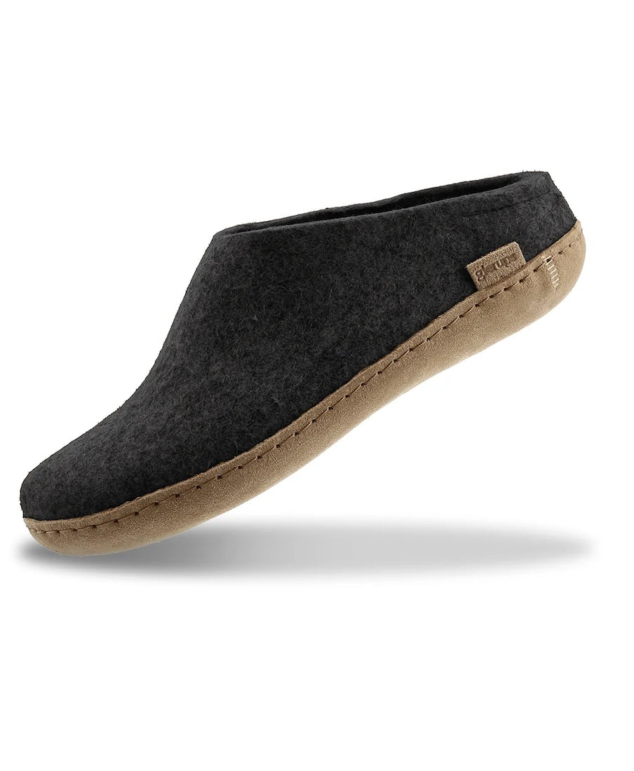 glerups Slip On Leather Bottom