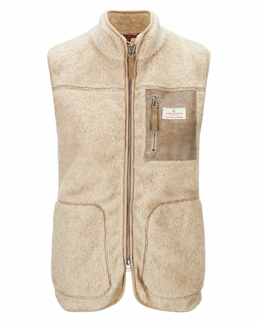 Heroes Wool Fleece Vest Women