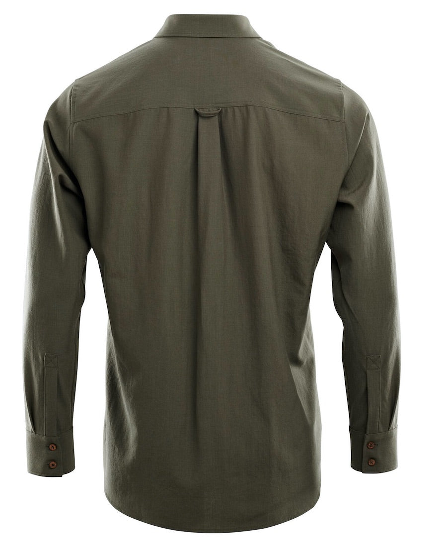 LeisureWool Woven Woolshirt Men