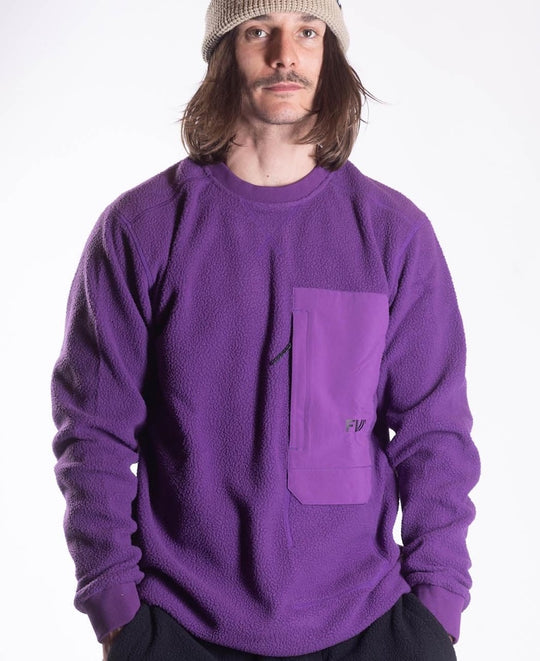 Sherpa Fleece Crew Men