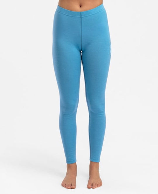 women's aclima warmwool longs base layer in niagra