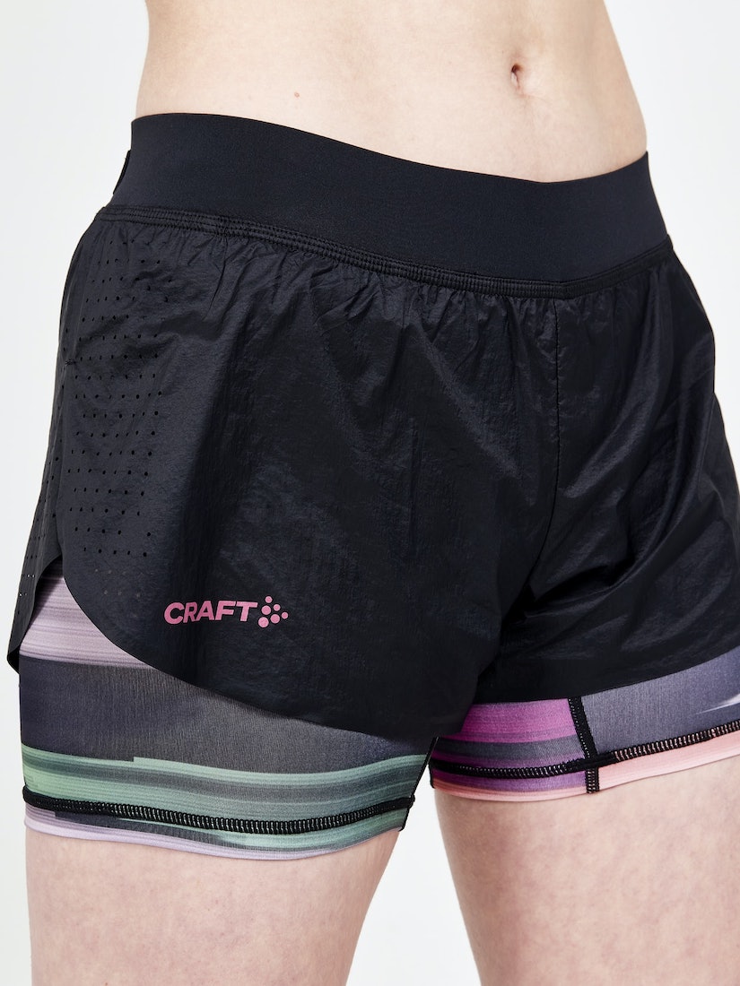 CTM Distance 2-in-1 Shorts Women