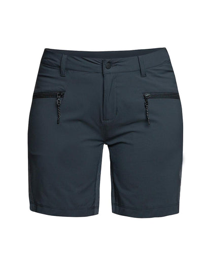 Charcoal colored hiking shorts for women by 8848