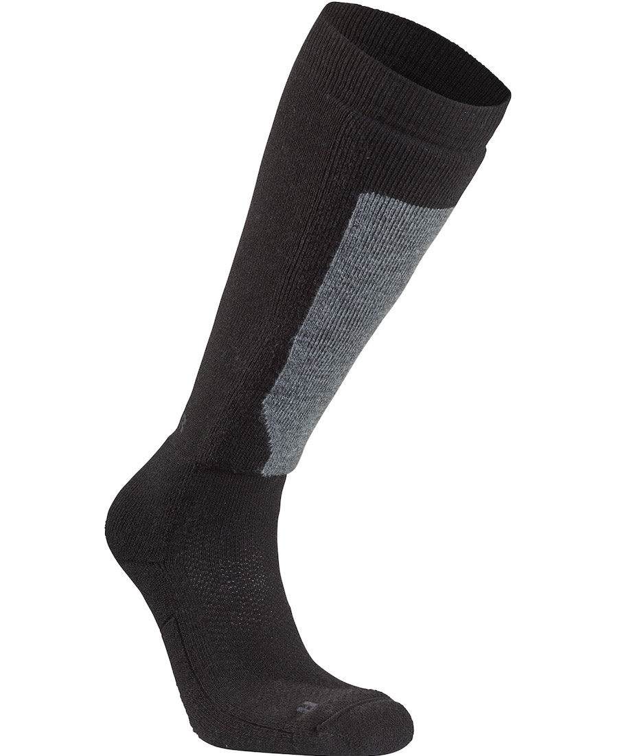 Alpine Mid Weight Advance Ski Socks by Seger in Black available at Aktiv