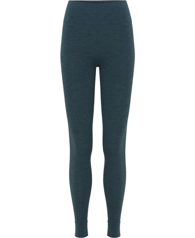 forest green seamless leggings by moonchild yoga wear for aktiv scandinavian athleisure front view