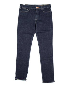 Orn Indigo Preshrunk skinny denim jeans by Redew for Aktiv Scandinavian style front womens or unisex