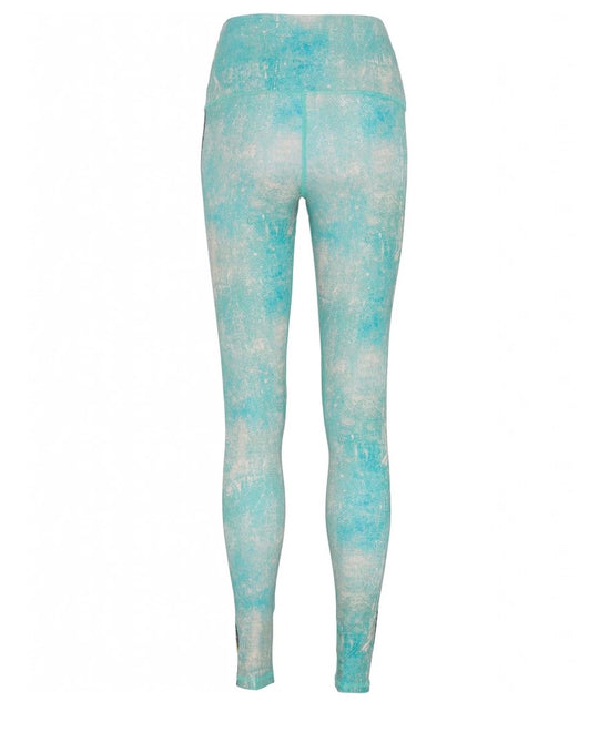 Peace Warrior II Printed Leggings Rear View