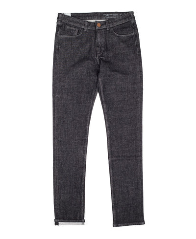 Rak Black Preshrunk Slim Stretch denim jeans by Redew for Aktiv Scandinavian style mens or unisex