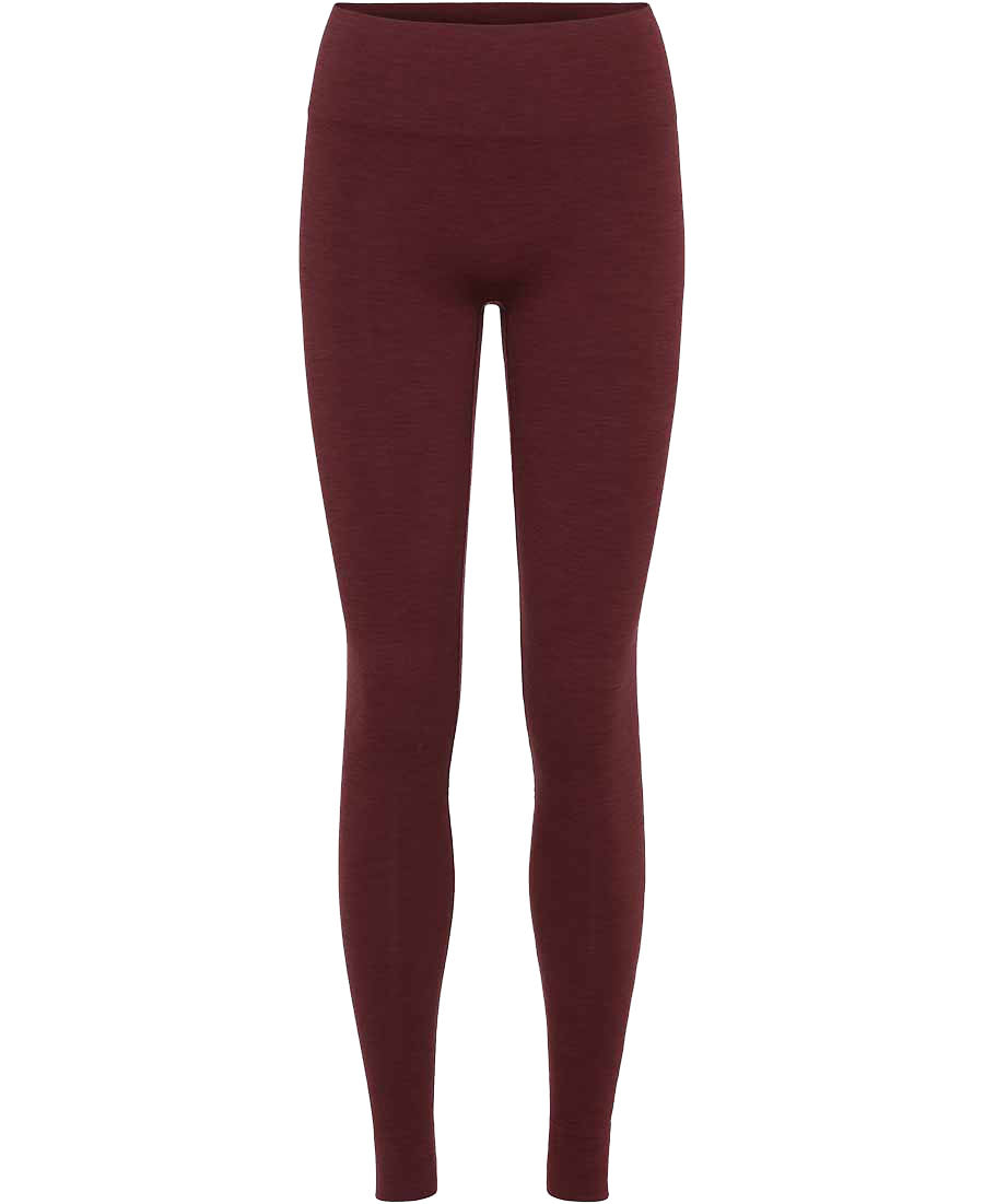 geranium red seamless leggings by moonchild yoga wear for aktiv scandinavian athleisure front view