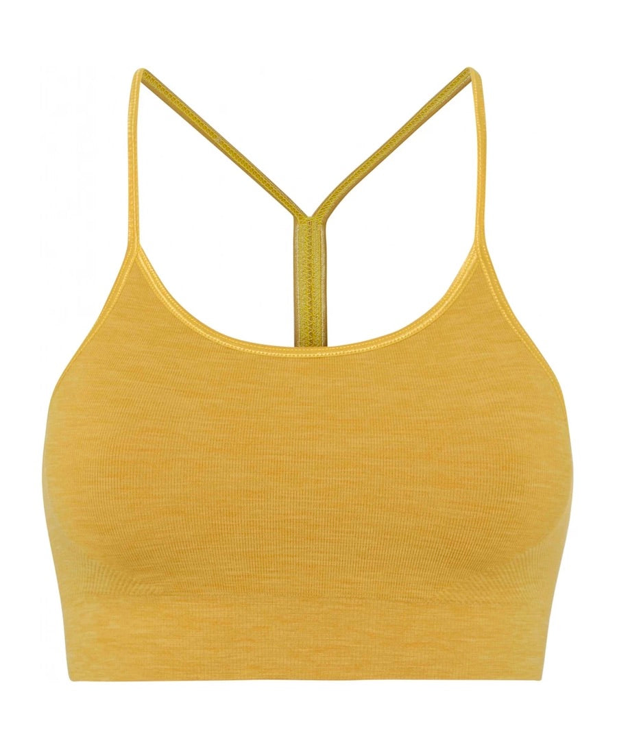 Dandelion Seamless Zen Bra Top front view