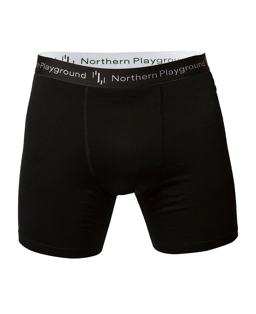 organic wool & silk boxers mens by northern playground for aktiv scandinavian outdoor wear