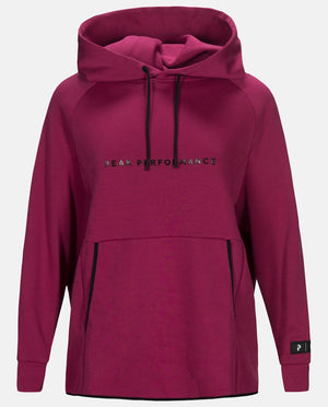 Pink hoodie for women by Peak Performance