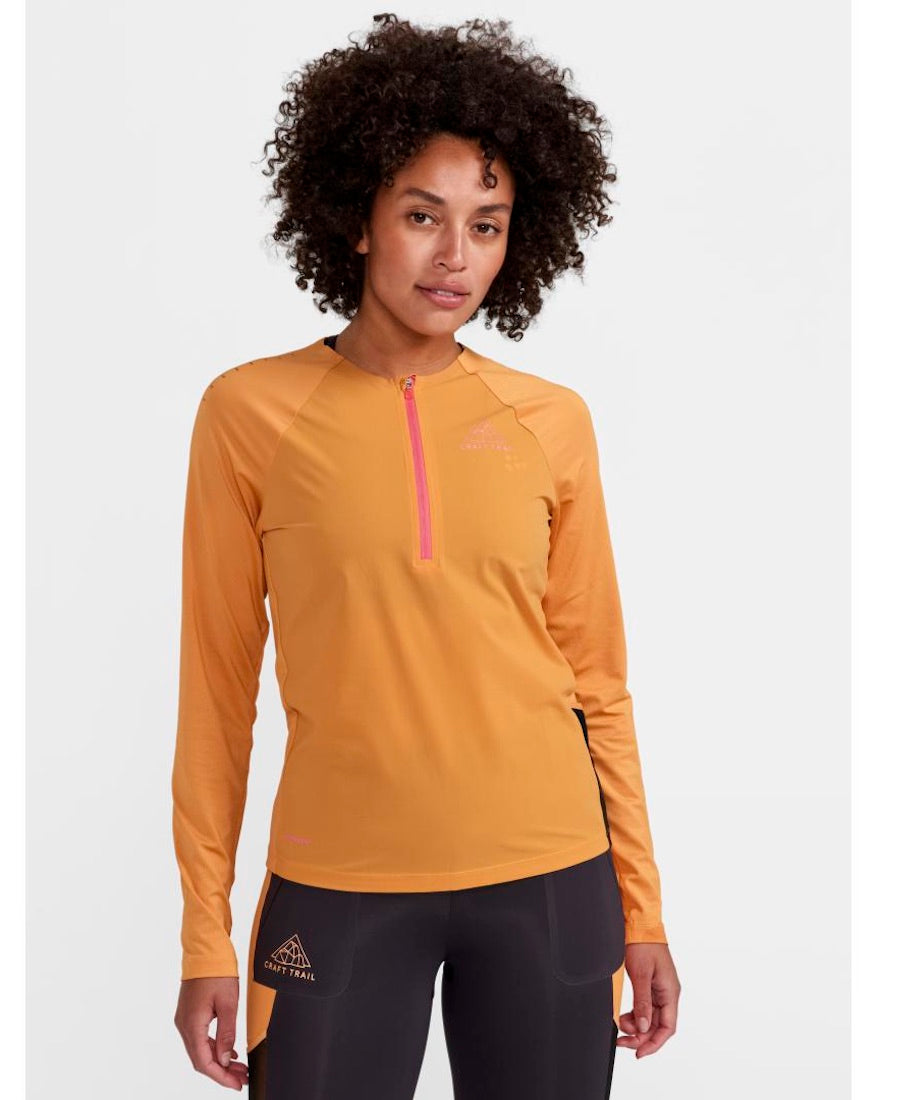 Pro Trail Wind Long Sleeve Tee Women