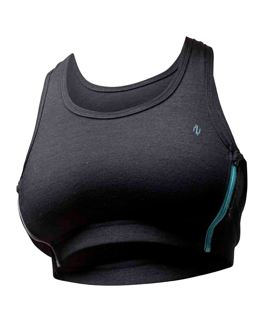 Zipbra™ Wool Womens by Northern Playground for Aktiv Scandinavian Outdoor Wear front view
